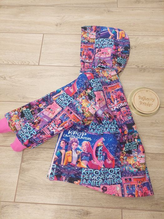 Kurtka softshell KPop cieplana polarkiem lub barankiem