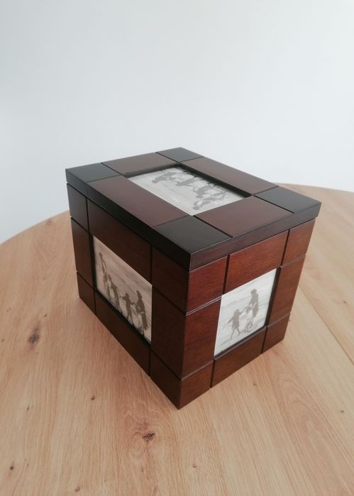 drewniany album na zdjęcia