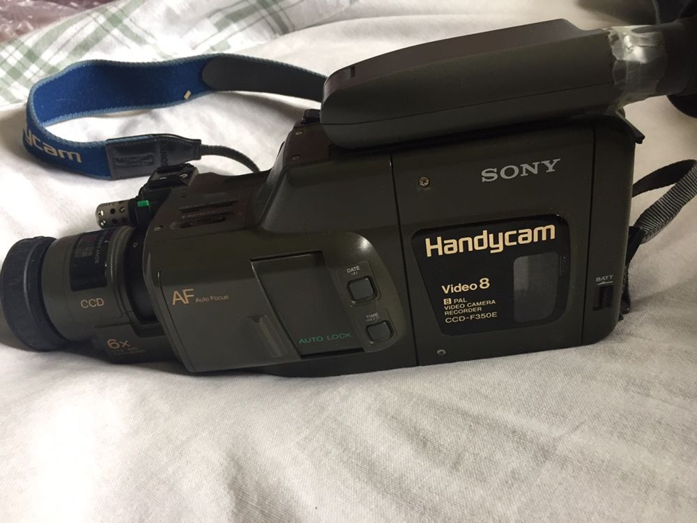 Máquina de filmar vidio antiga