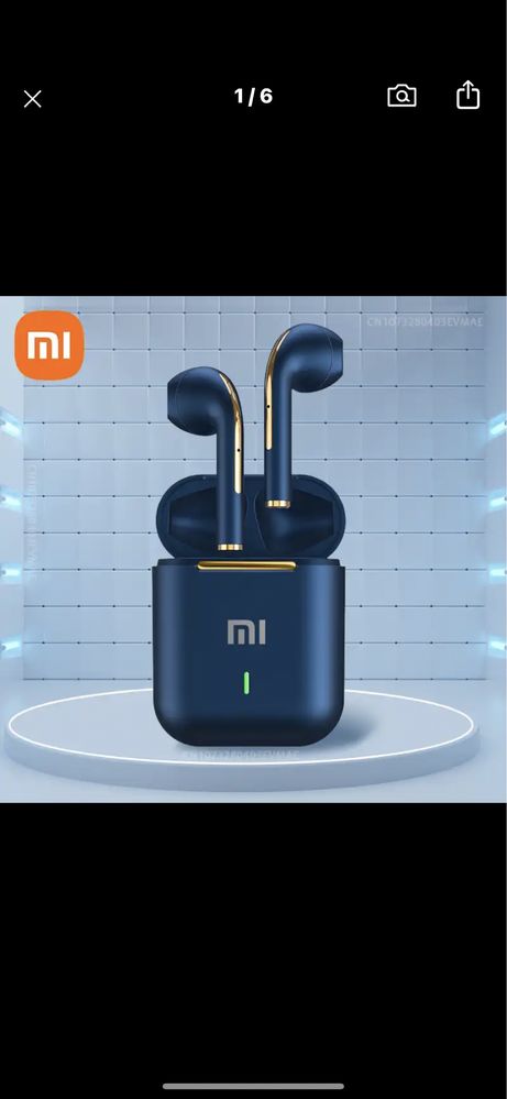 Fone de ouvido Xiaomi bluetooth