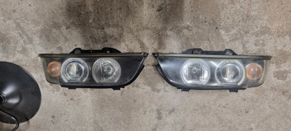 BMW E39 Xenon Lampy Przód Polift Lewa Prawa Zobacz!