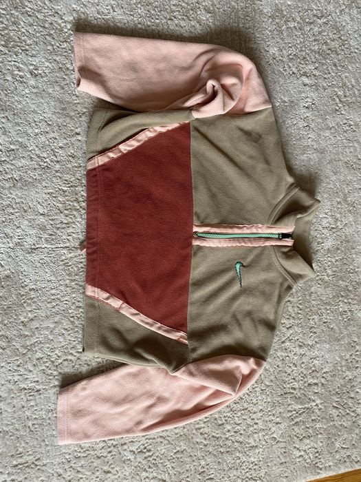 Флісова кофта Nike женский короткій світшот