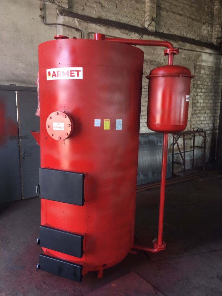Паровой котел ARMET (100-1500 кг пара), Парогенератор, котлы твердотоп