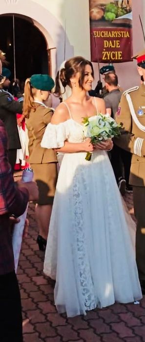 Suknia ślubna Madonna Happiness rozm. 38 boho