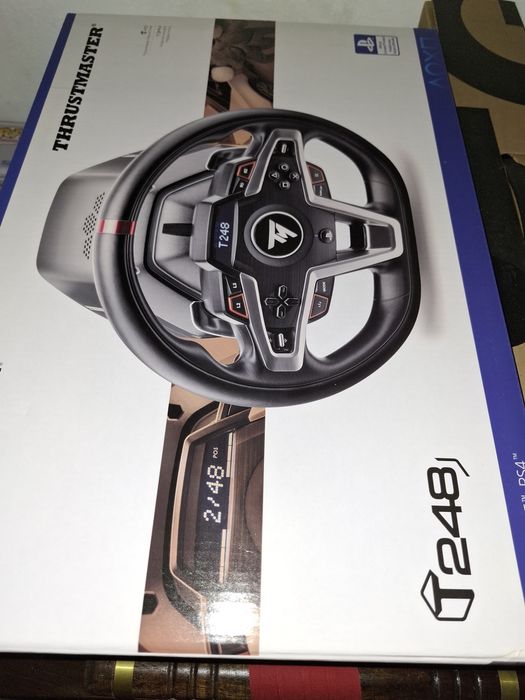 Volante Thrustmaster T248 + Suporte Vevor