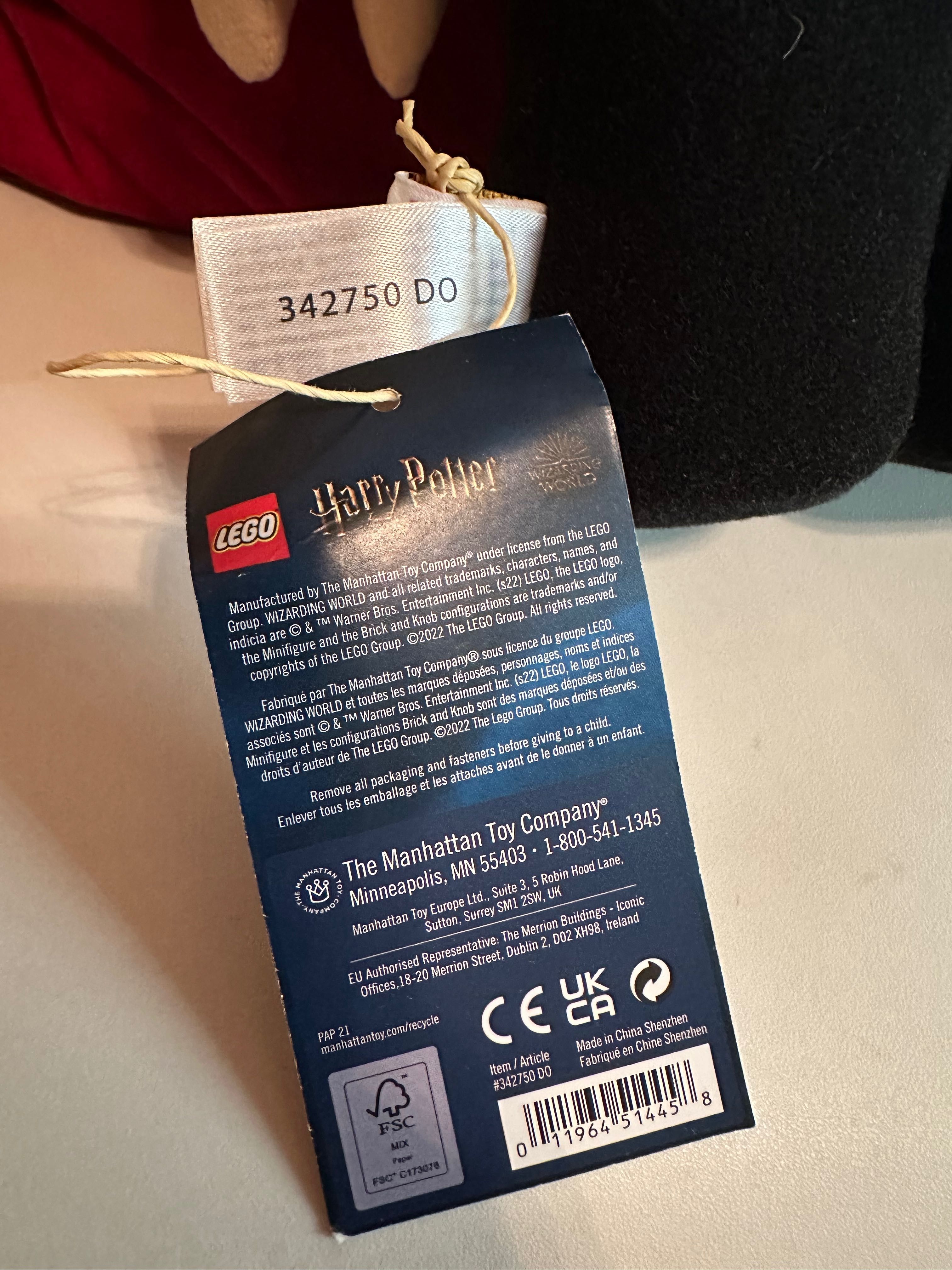 Lego pluszak Hermiona maskotka Harry Potter 342750