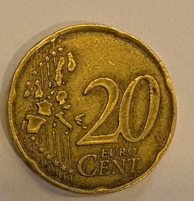 Moeda de 20 cêntimos -1999 (RF)