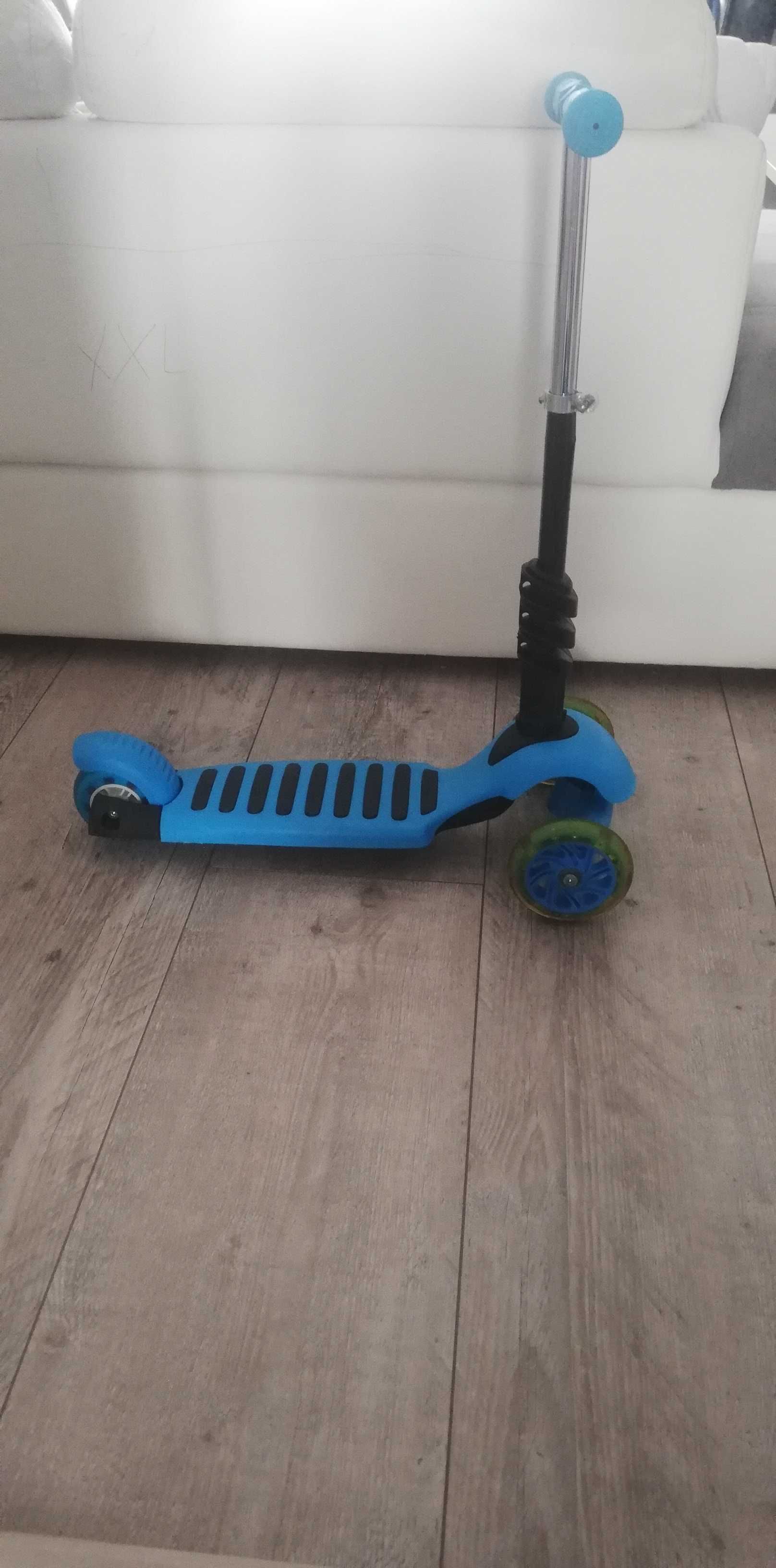 Indiana Hulajnoga D1 3W1 niebieska