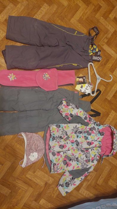 4 речі за ціною 1! Зимовий, комбінезон Deux par deux, розмір 3х