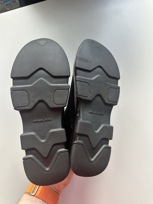 Черные кроссовки носки Michael Kors 37р. Оригинал
