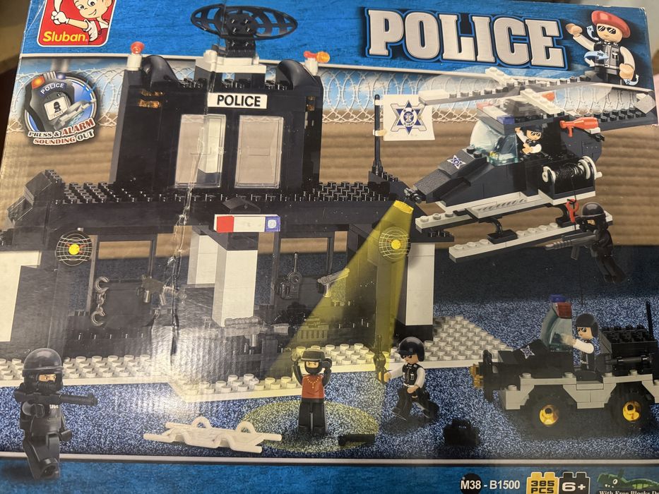Конструктор полиция/ лего полиция