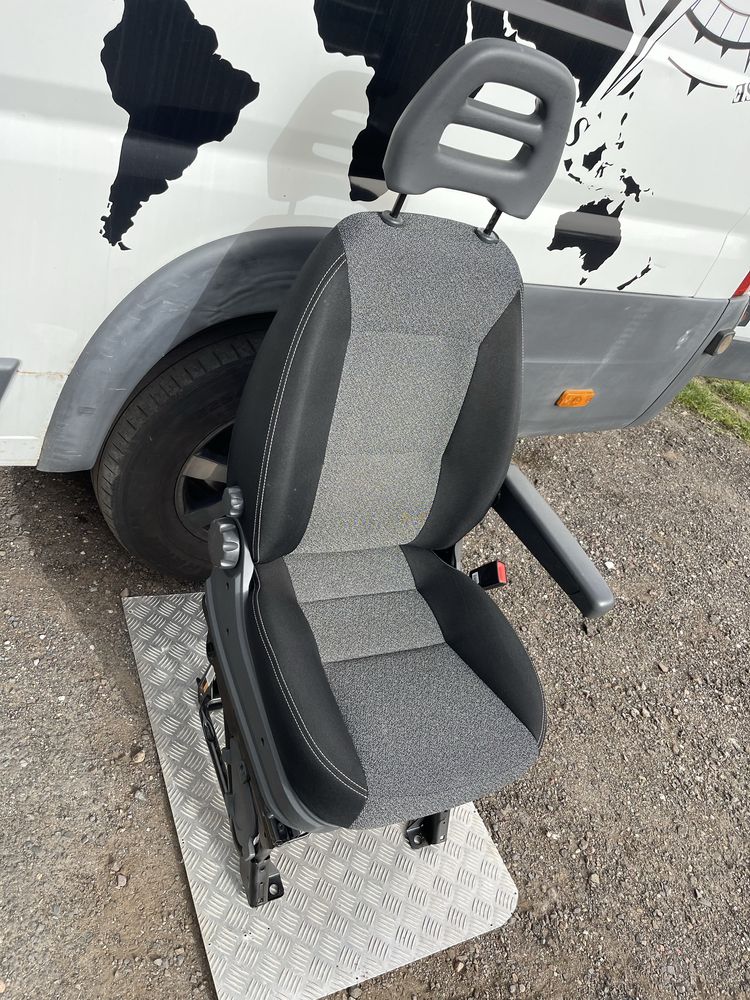 FOTEL POJEDYNCZY PASAŻERA, KAMPER , ducato jumper boxer 2006r-2025rok