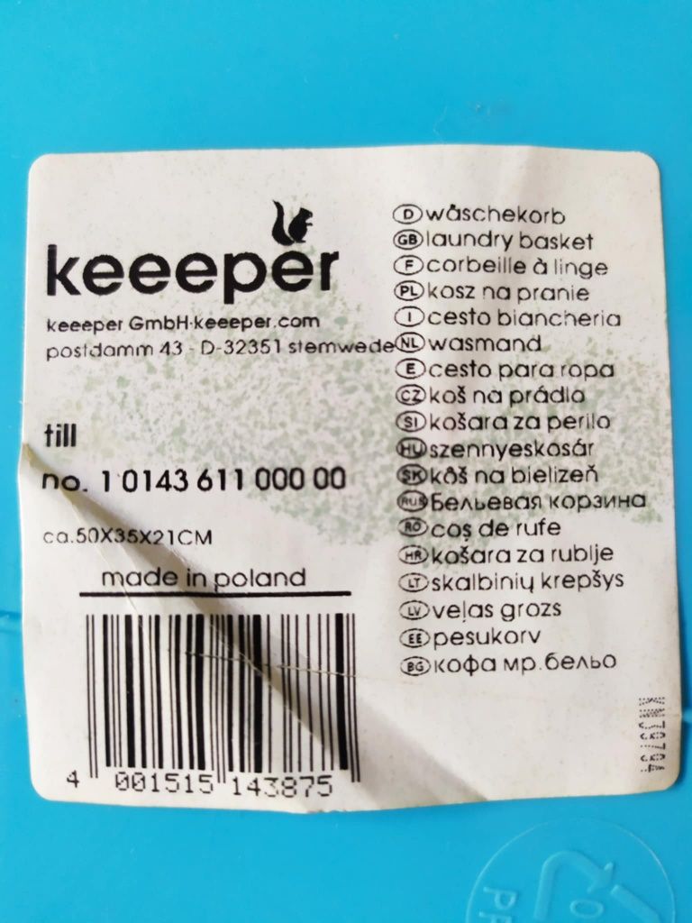 Koszyk na pranie Keeeper