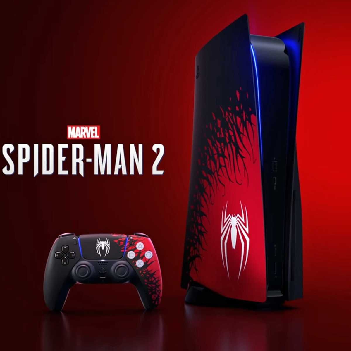 Konsola PS5 limitowana Spiderman + 2 gry PlayStation