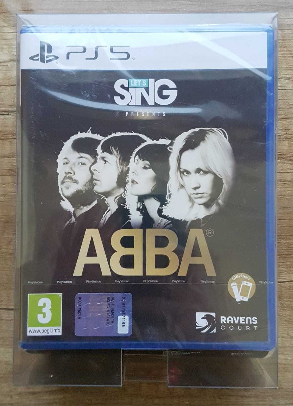 Let's Sing ABBA + 2 Mikrofony PS5 Sony Nowa Płyta jak Singstar prezent