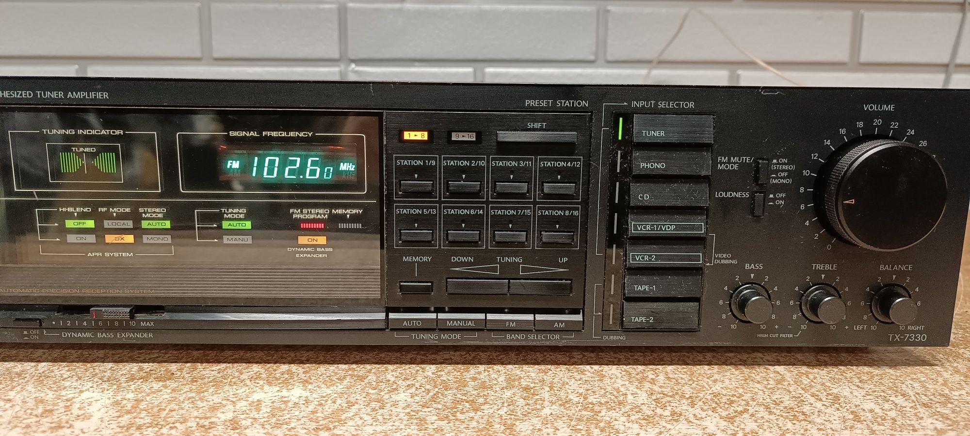 Amplituner stereo ONKYO TX-7330. Japan