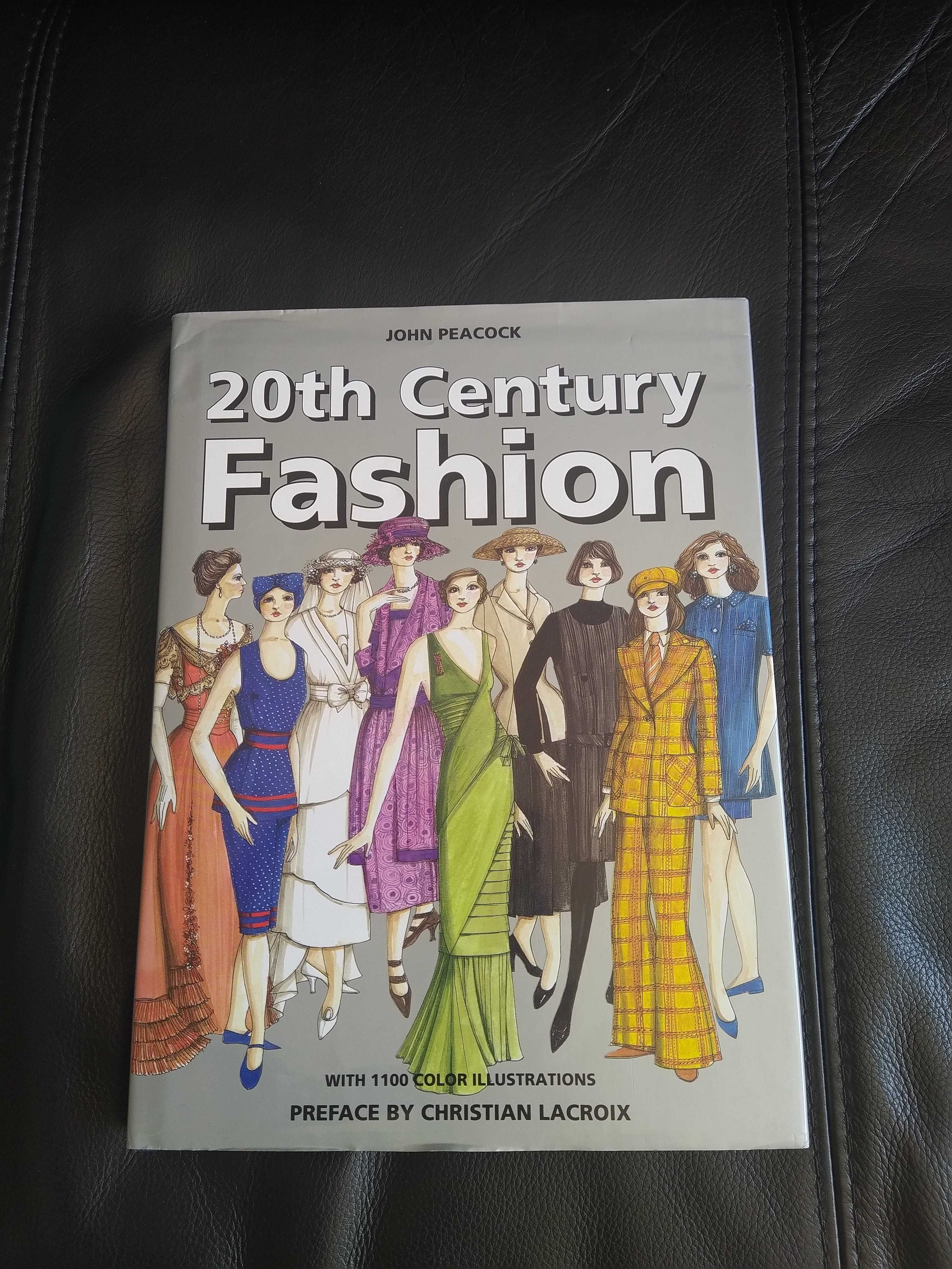 Moda seculo XX - 20th Century Fashion. 1.100 ilustrações coloridas