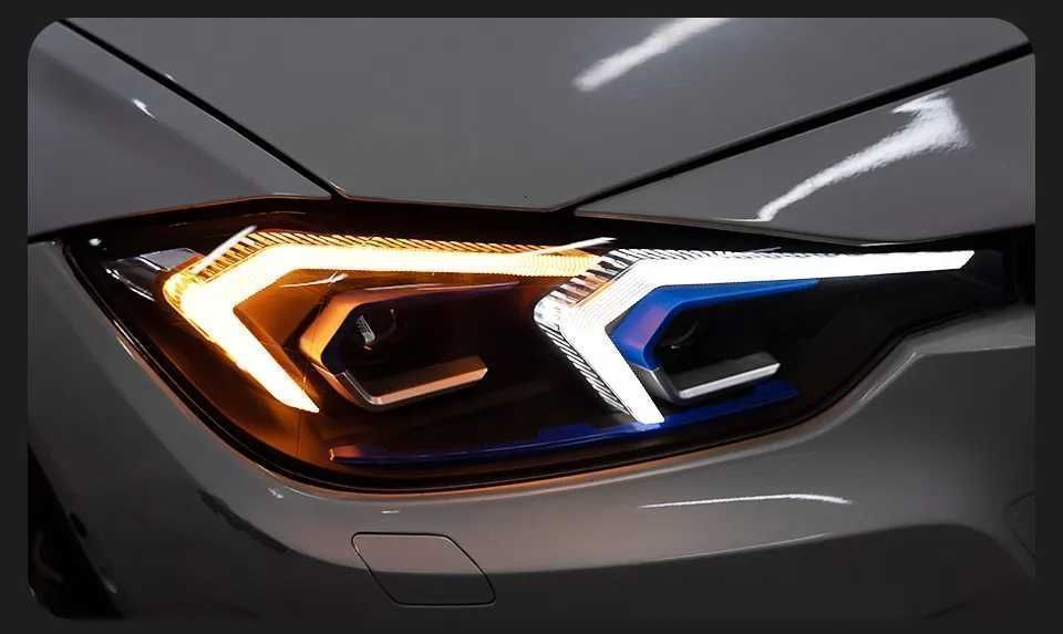 Lampy LED Reflektory do BMW F30 F31 - Jasne światło LED DRL