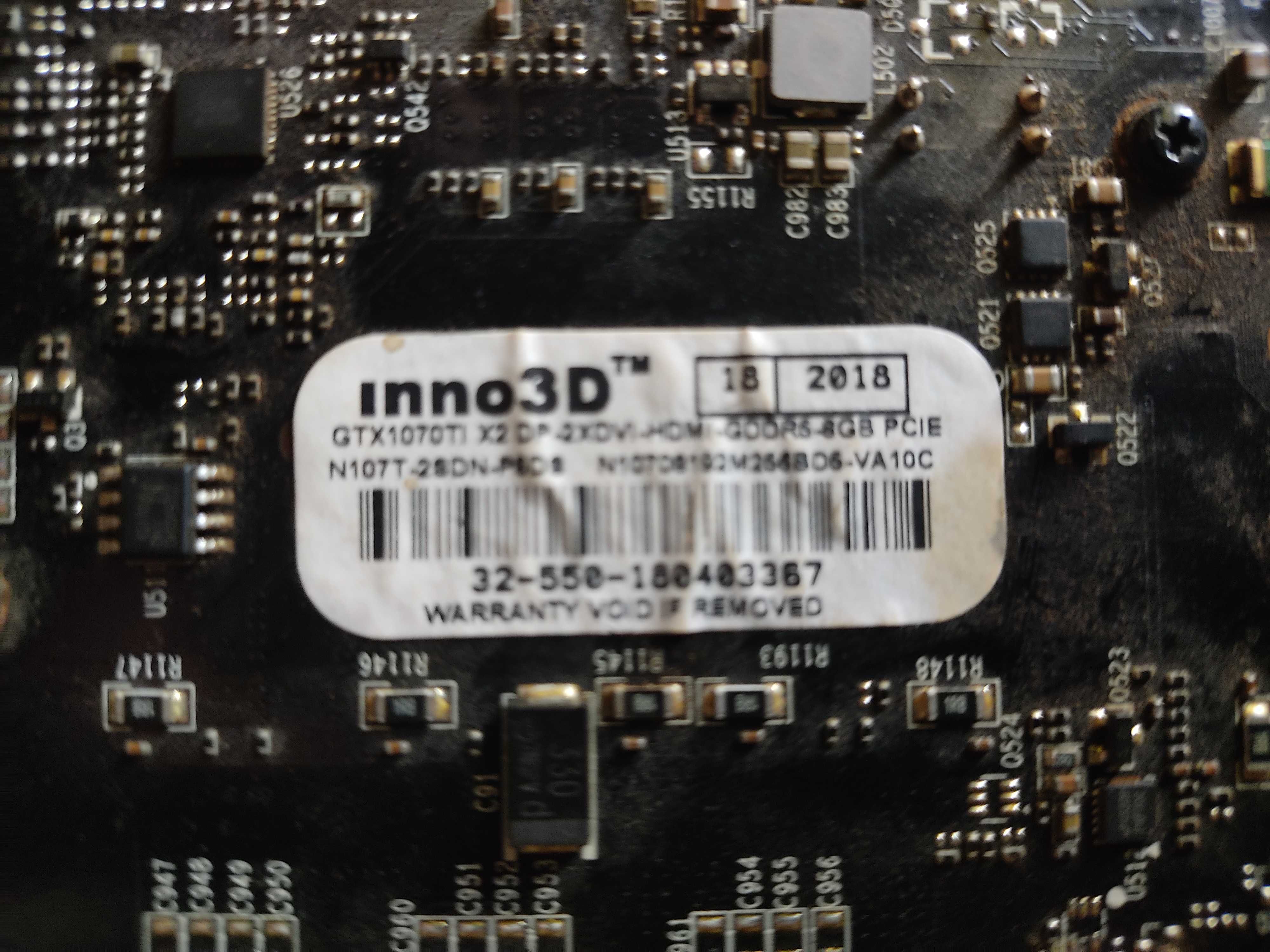 Inno3d GTX1070TI