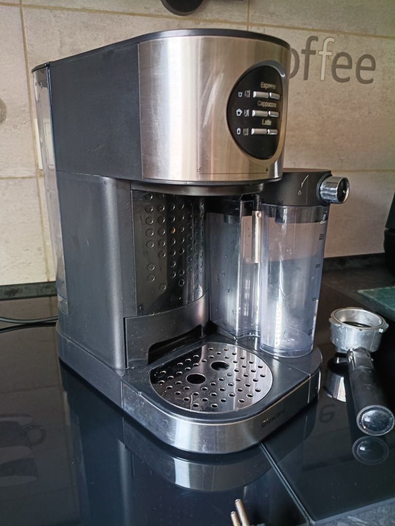 Ekspres ciśnieniowy ze spieniaczem Silvercrest SEMM 1470W Funkcja Latt