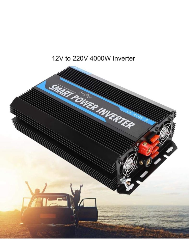 Продається інвертор 12V - 4000Вт з чистою синусоїдою