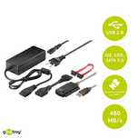 Goobay 50847 czytnik Adapter SATA HDD SSD USB PC 3,5'' / 2,5 ''