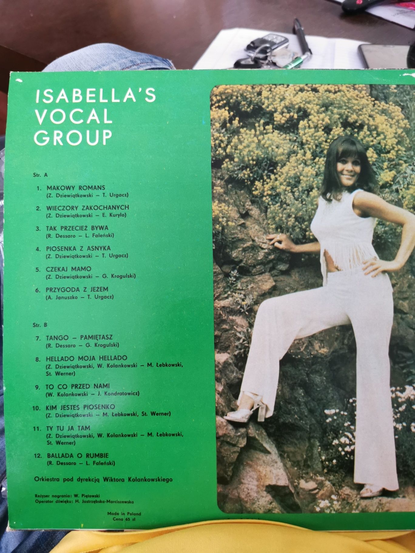 Isabella's vocal Group płyta winylowa