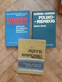 English in medicine Ciecierska Słownik lekarski niemiecki Złotnicki