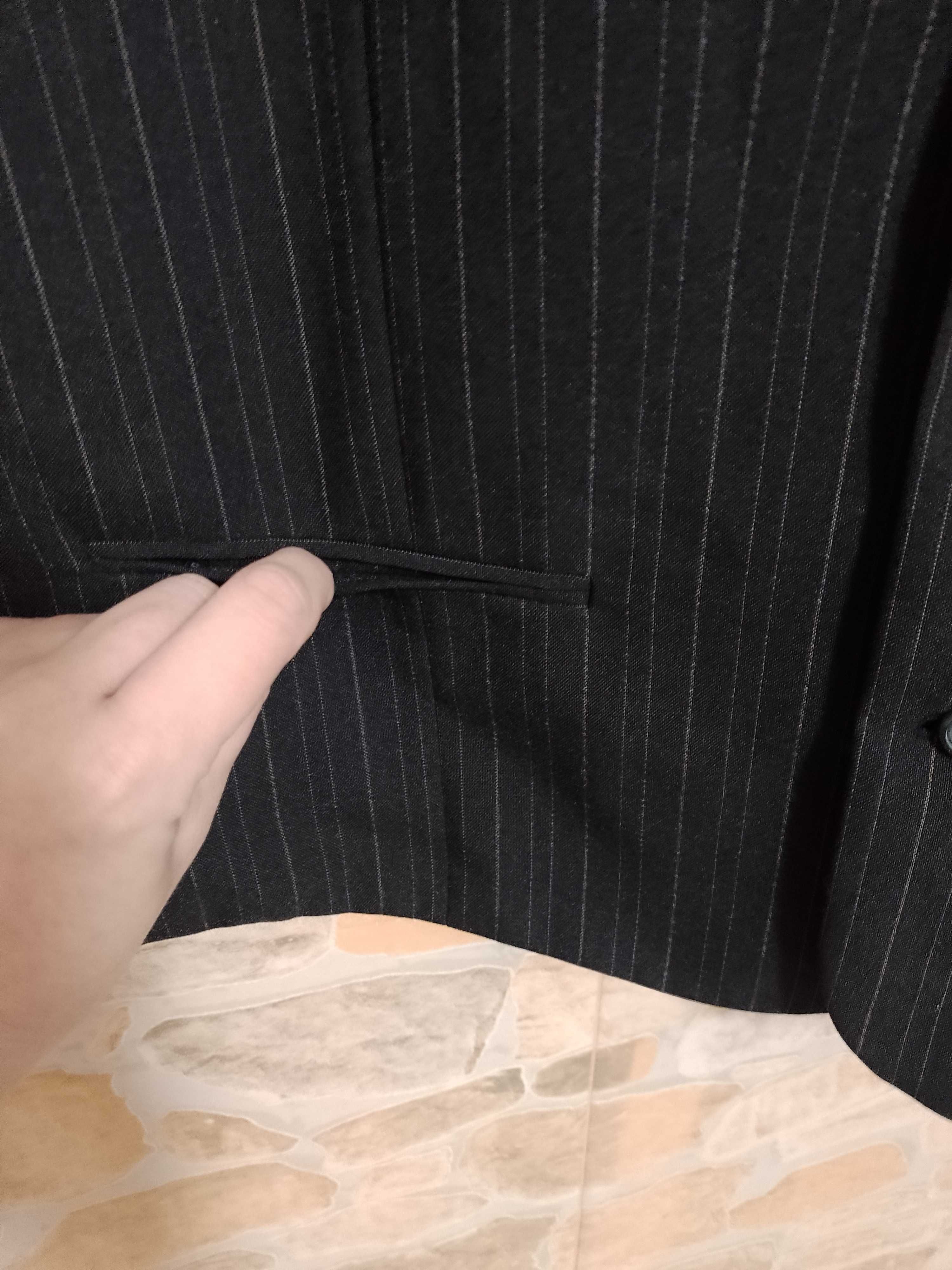 (54/XL) Angelo Litrico/Kamizelka garniturowa z patką z Londynu