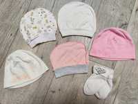 Чепчики для новорожденных, шапочки