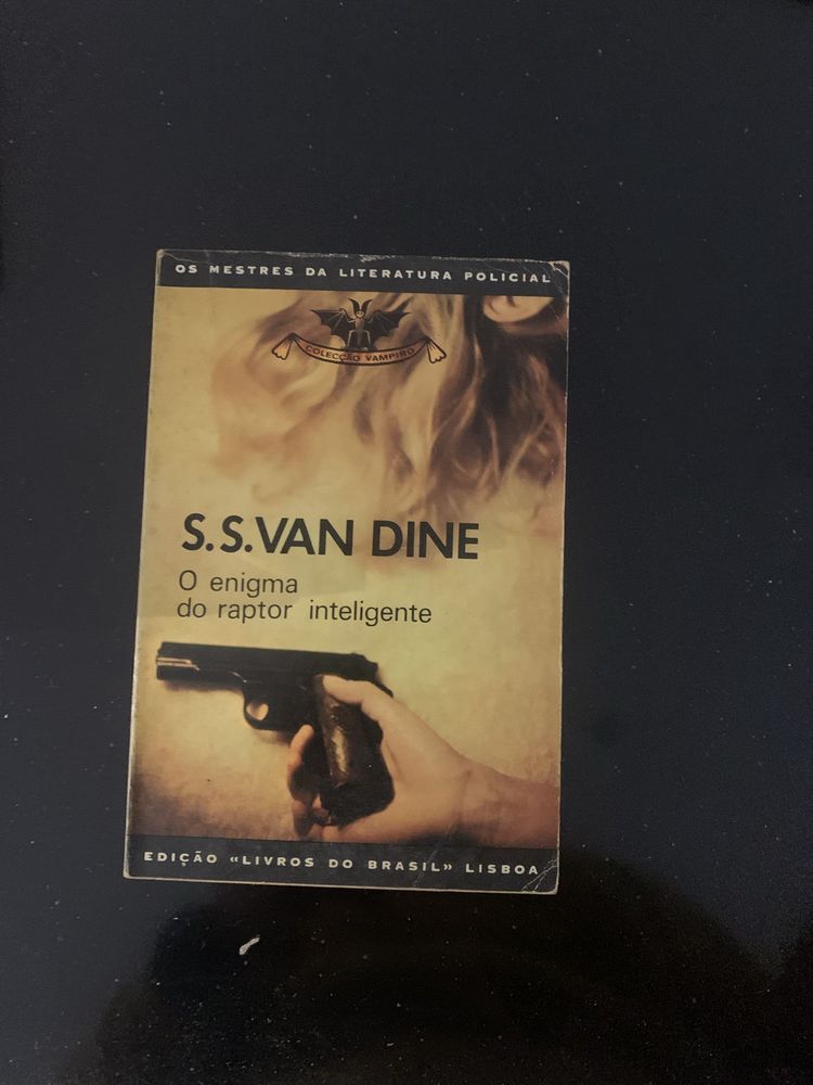 Livro - O enigma do raptor inteligente – S. S. Van Dine