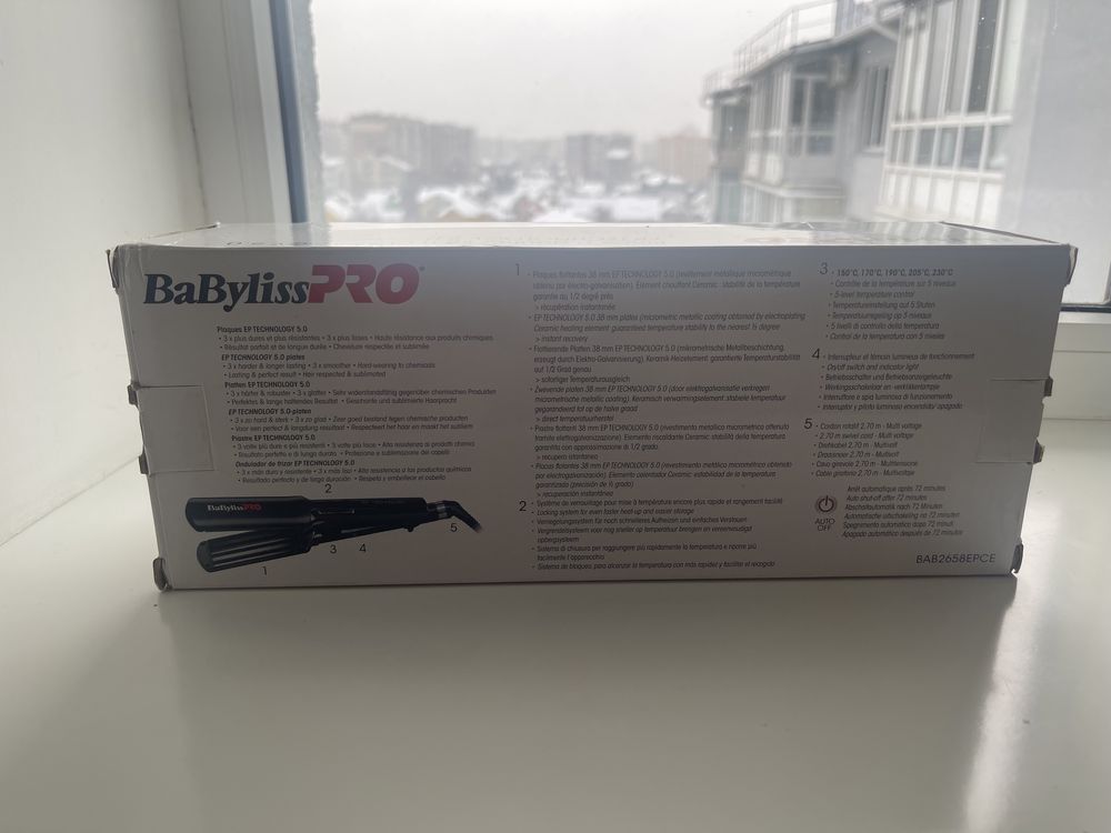 Плойка-гофре BaByliss Pro в ідеальному стані