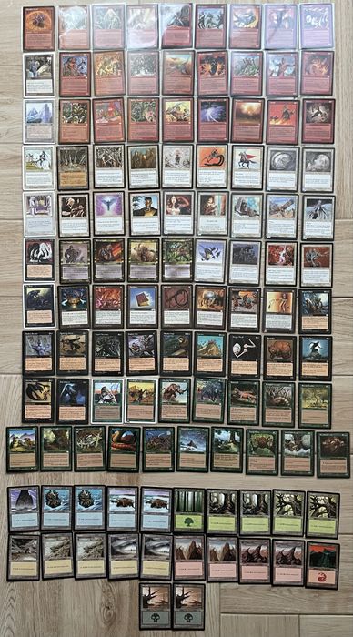 Magic The Gathering (Starter pack 91 cards + 22 manas)