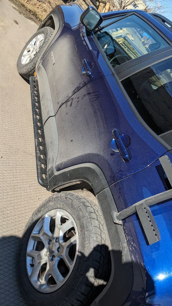Пороги Jeep Renegade джип ренегат