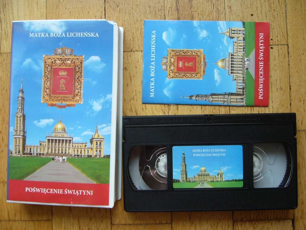 Kaseta VHS Matka Boża Licheńska poświęcenie świątyni