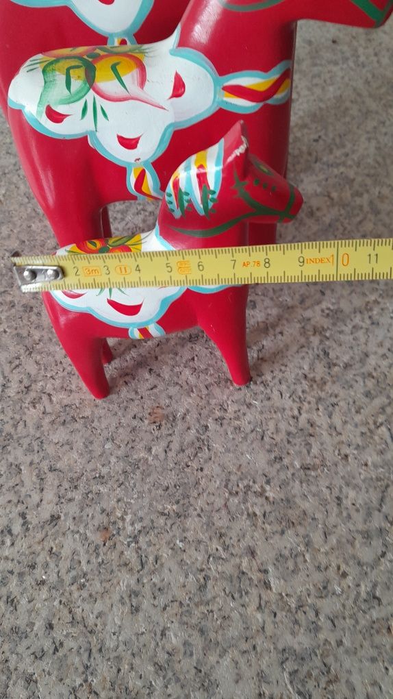 Conjunto de 3 cavalos Dala.