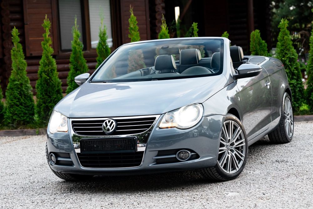 Volkswagen Eos Individual 3.2 v6 250KM Benz Xenon LED Skóra Grz.Fot DynAudio Panorama