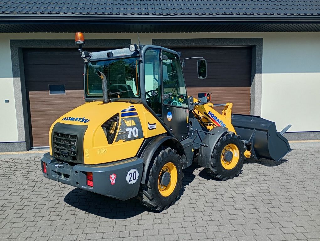 Ładowarka Komatsu WA 70/szufla+widły/przegubowa/koparka/Bobcat/cat/jcb