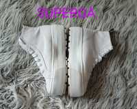 Sneakersy białe wysokie Superga 38