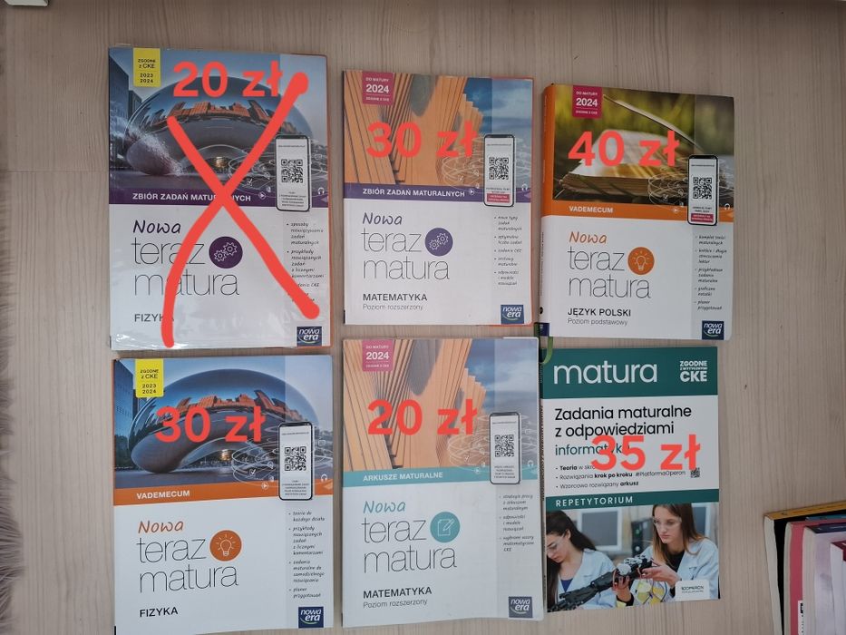 Nowa teraz matura repetytoria vademecum