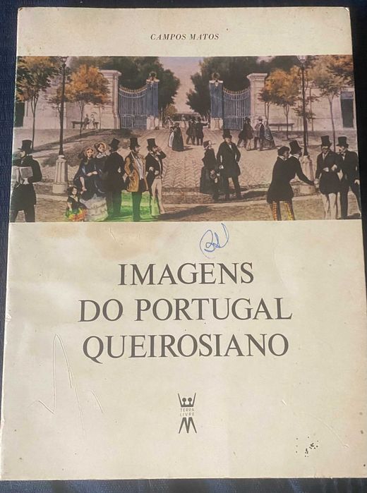 livro imagens de portugal queirosiano de campos matos