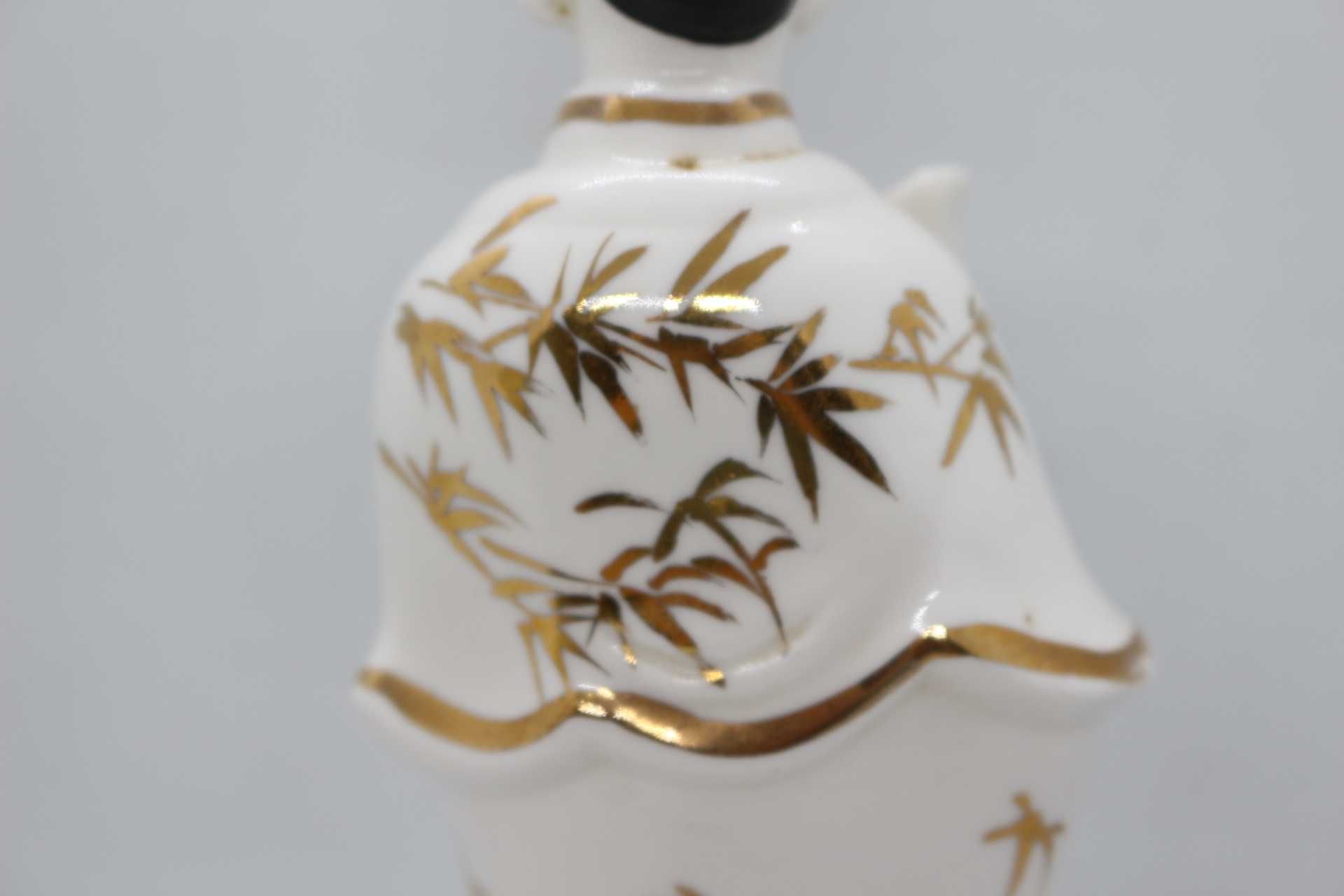 Guan Yin Completa 24 A cm Porcelana Chinesa a Ouro XIX