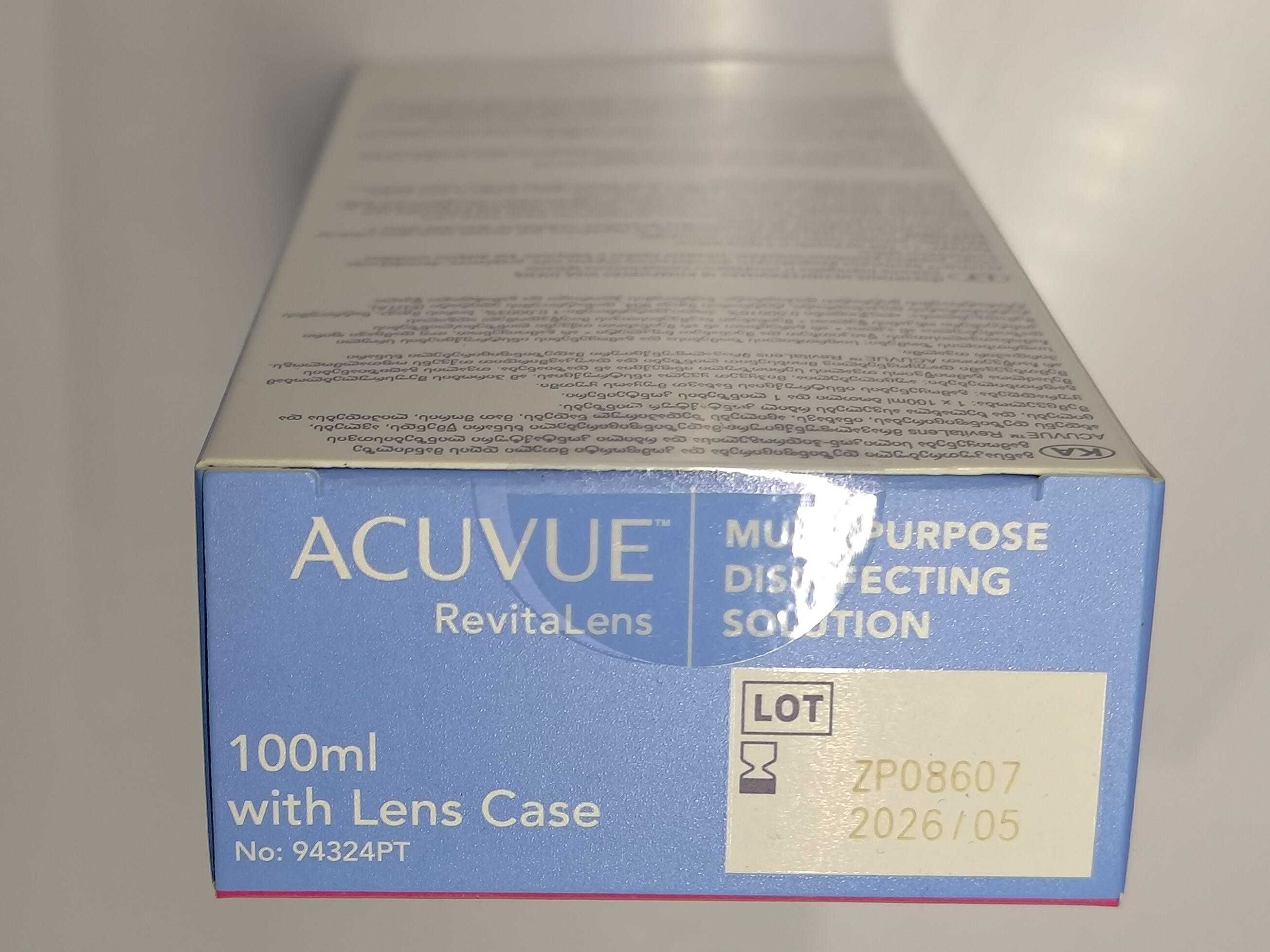 Płyn do soczewek ACUVUE RevitaLens 100ml 2 sztuki