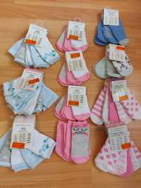 Шкарпетки на малюків від 0до 6міс