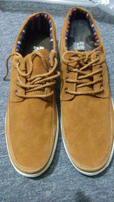 Мокасины Замшевые спортивные