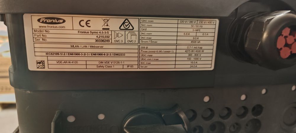 Falownik Fronius Symo 4,5-3-S