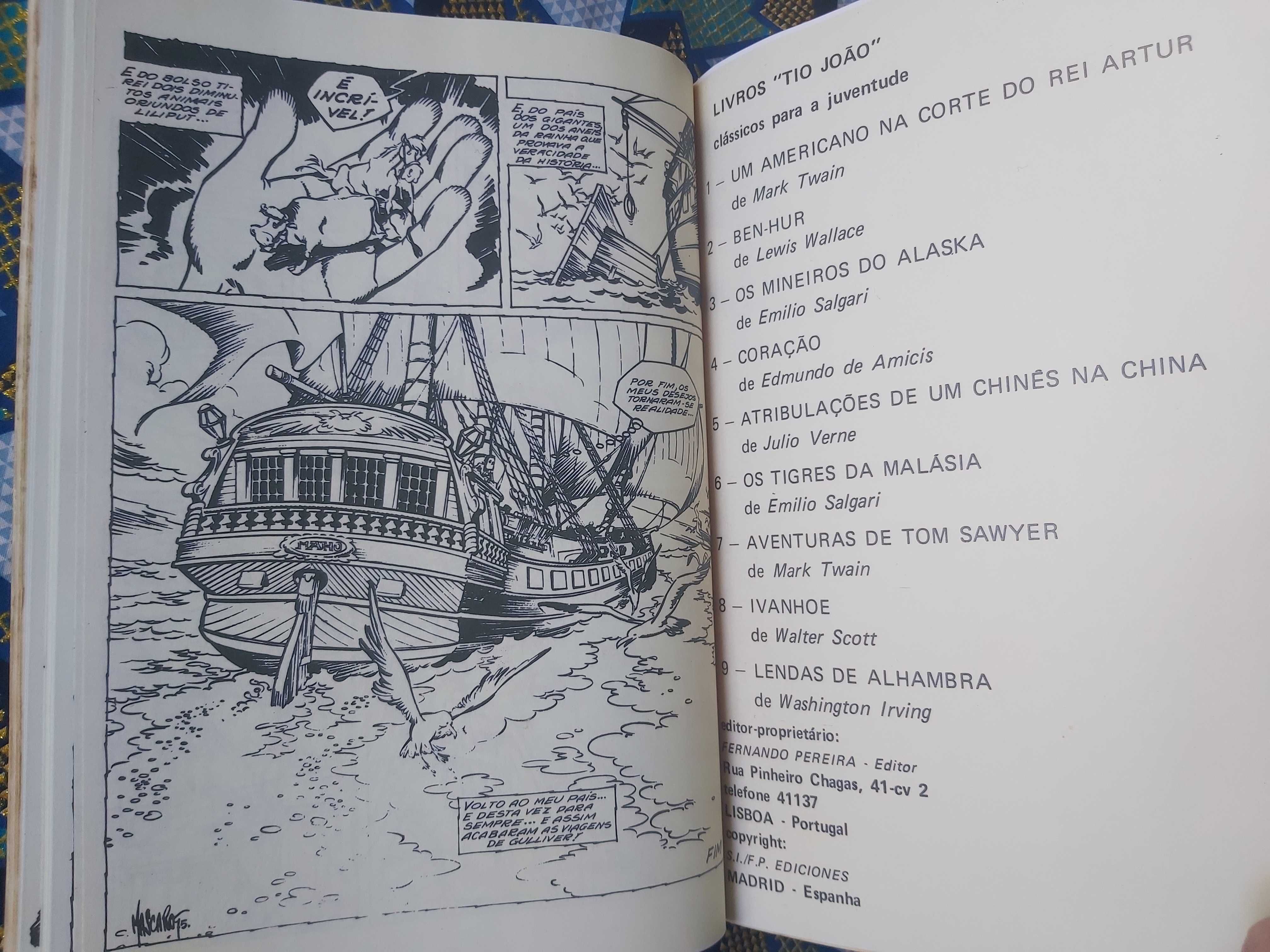 As Viagens de Gulliver - Jonathan Swift (Ilustrações de Mascaró)