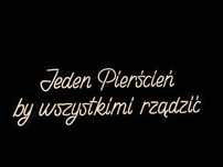 Napis LED na wesele/imprezy/Jeden pierścień by wszystkimi rządzić/