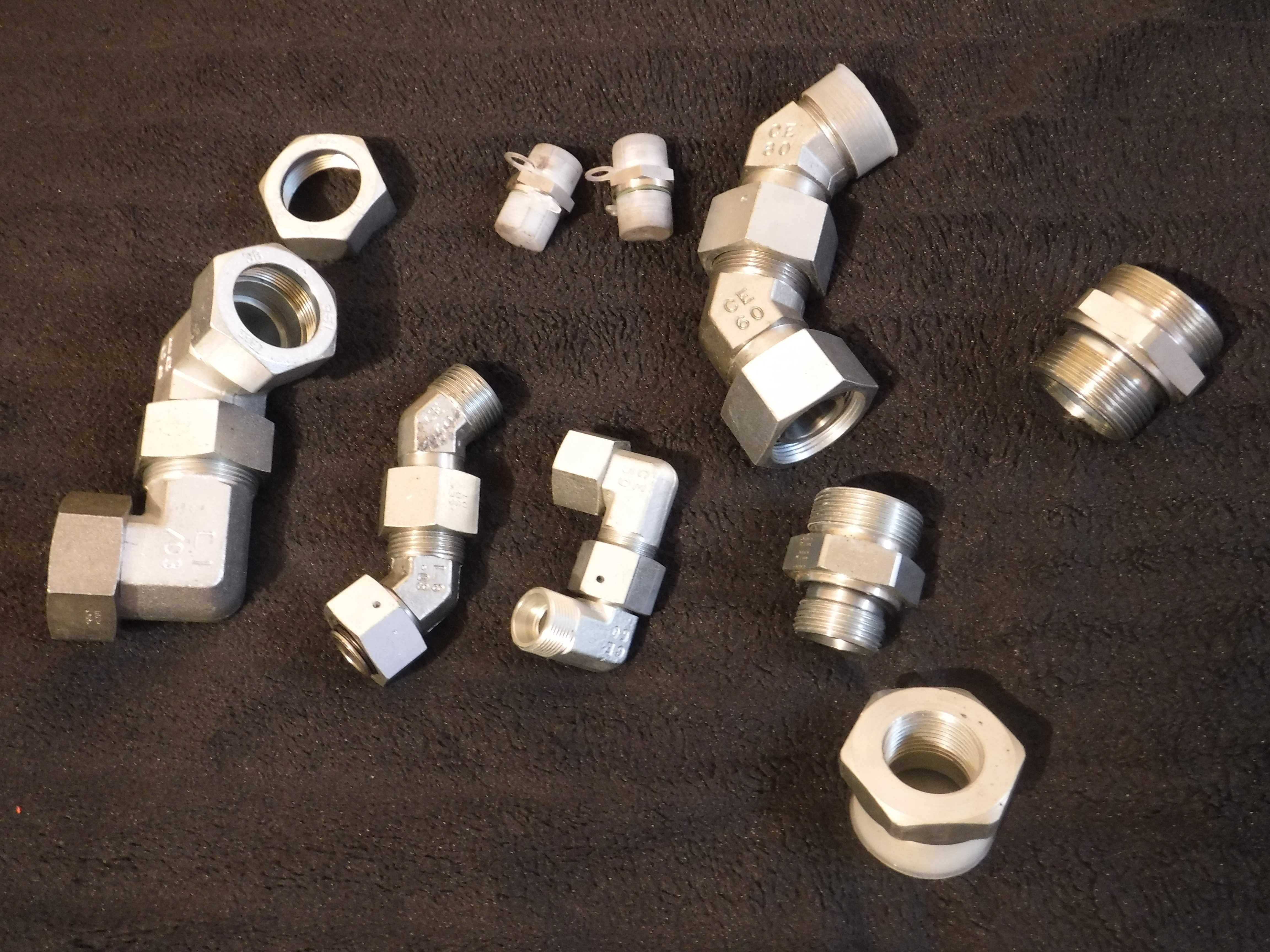 kształtki hydrauliki siłowej  serja L i S , komplet