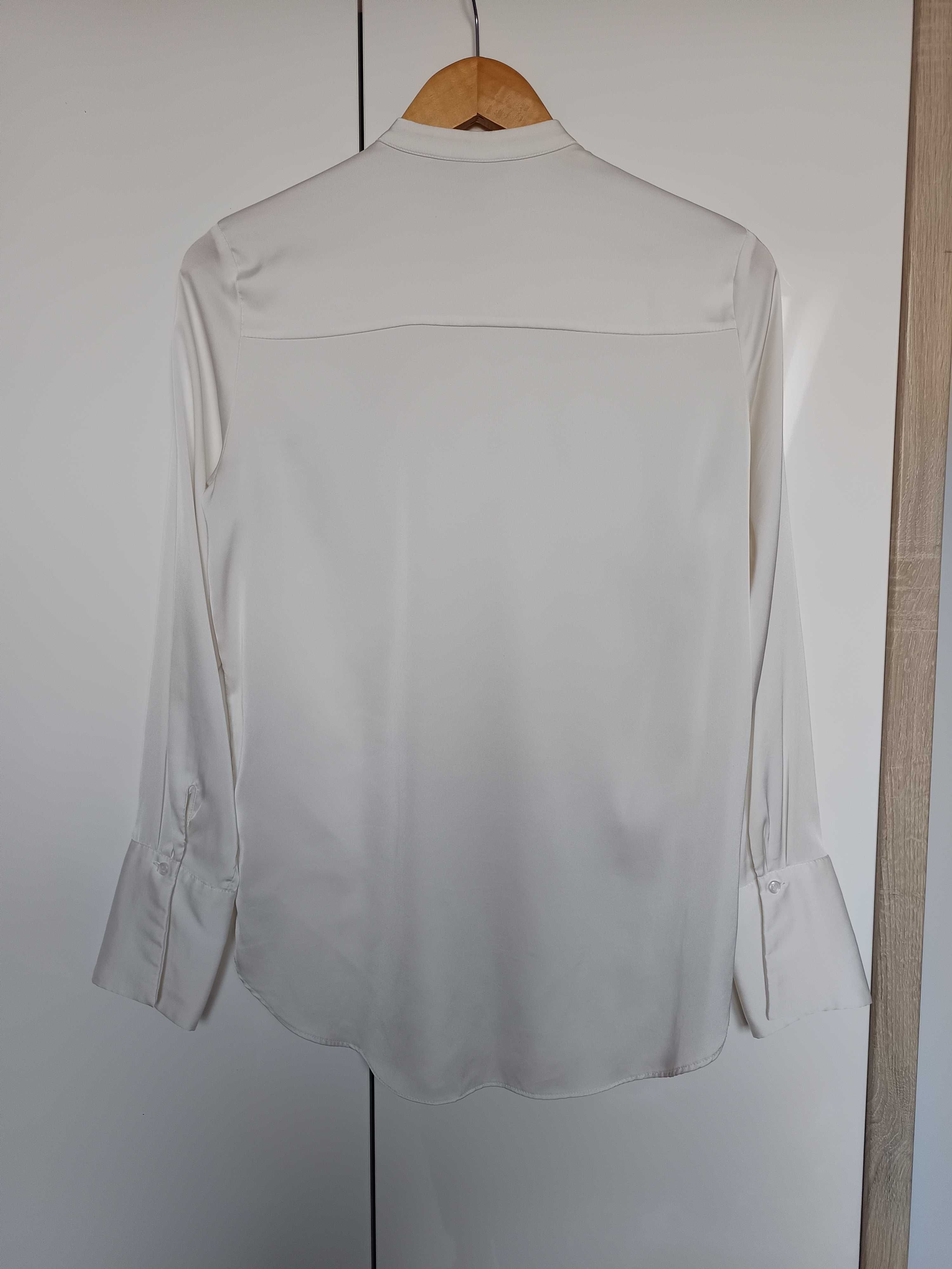 Elegancka satynowa bluzka damska